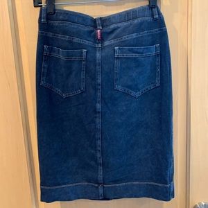 ~Hard Tail~ Stretchy Denim Style Pencil Skirt